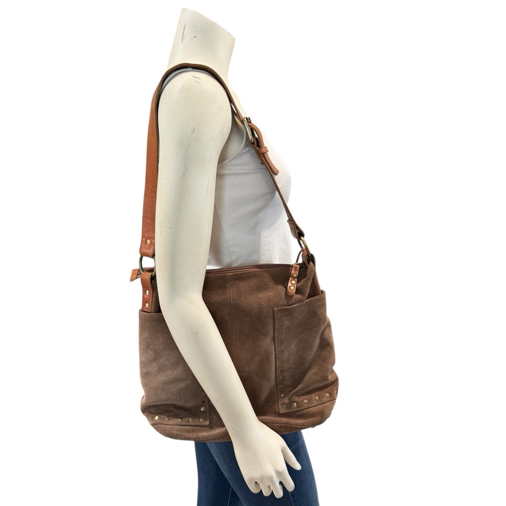 Anabaglish Studded Suede Boho Bag - Picture 12 of 12